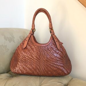 Cole Haan woven tote.